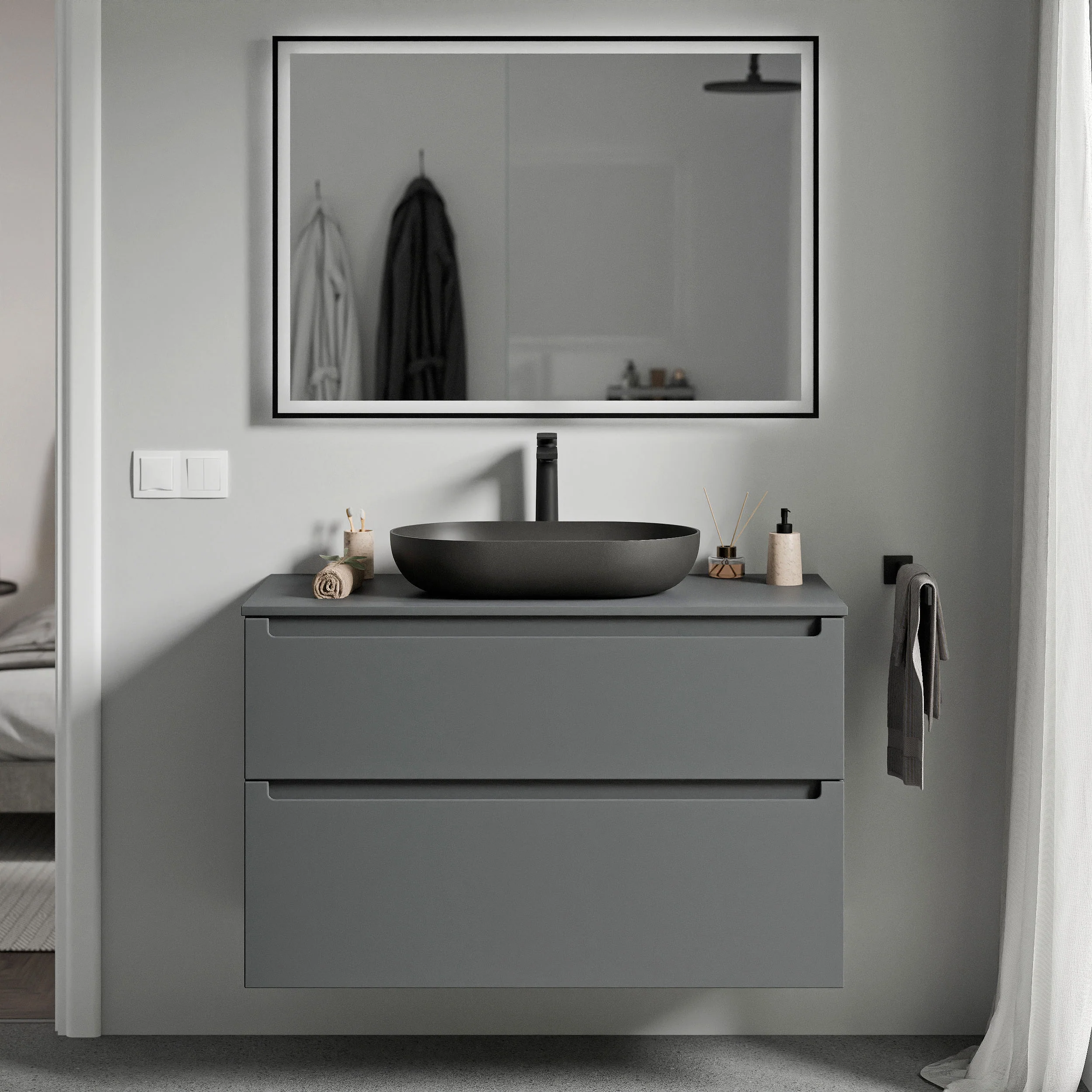 VIREO 80 cm underskab