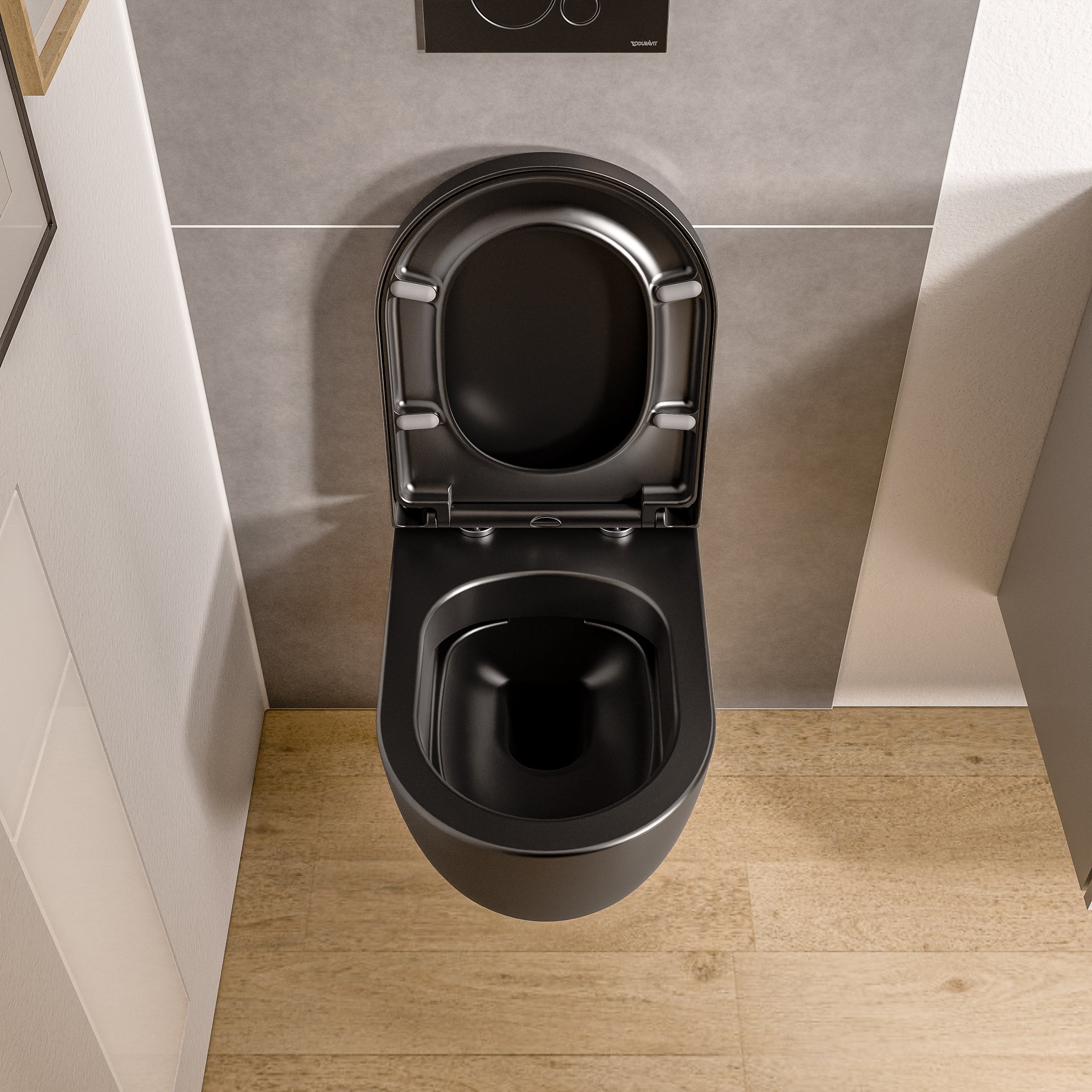 Væghængt toilet uden kant VIREO - Image 3