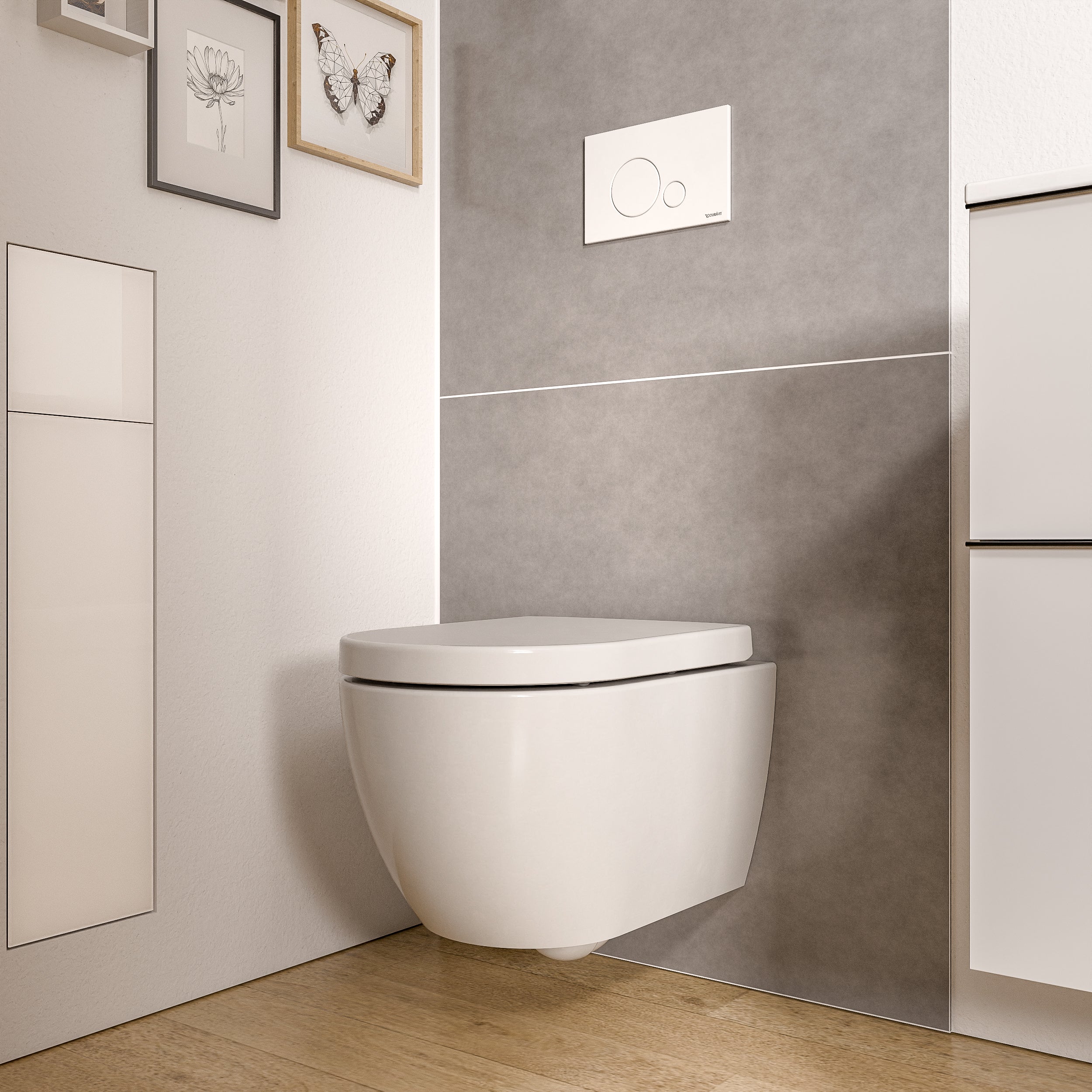 Væghængt toilet uden kant VIREO - Image 7