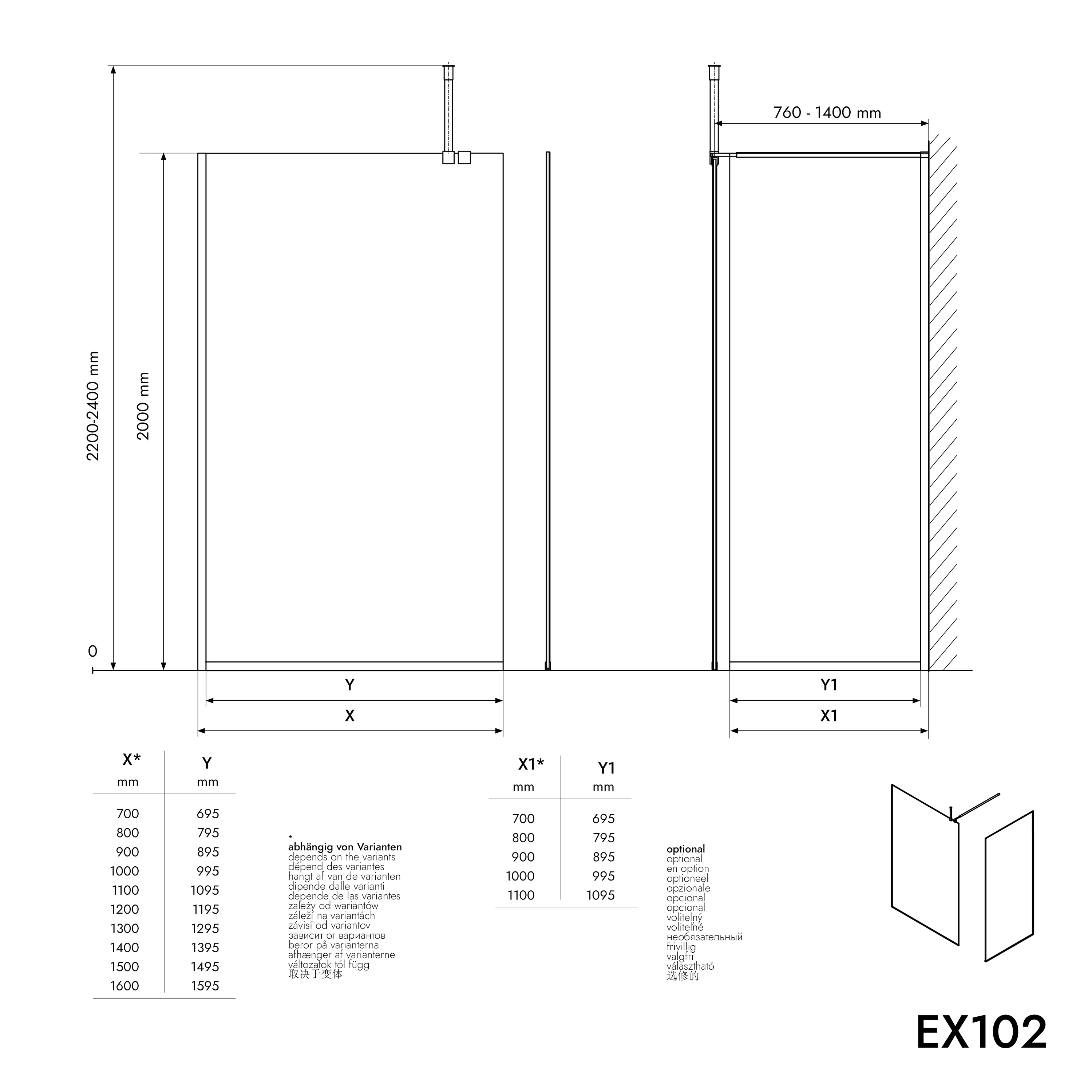 Walk-in bruser EX102 - Image 5
