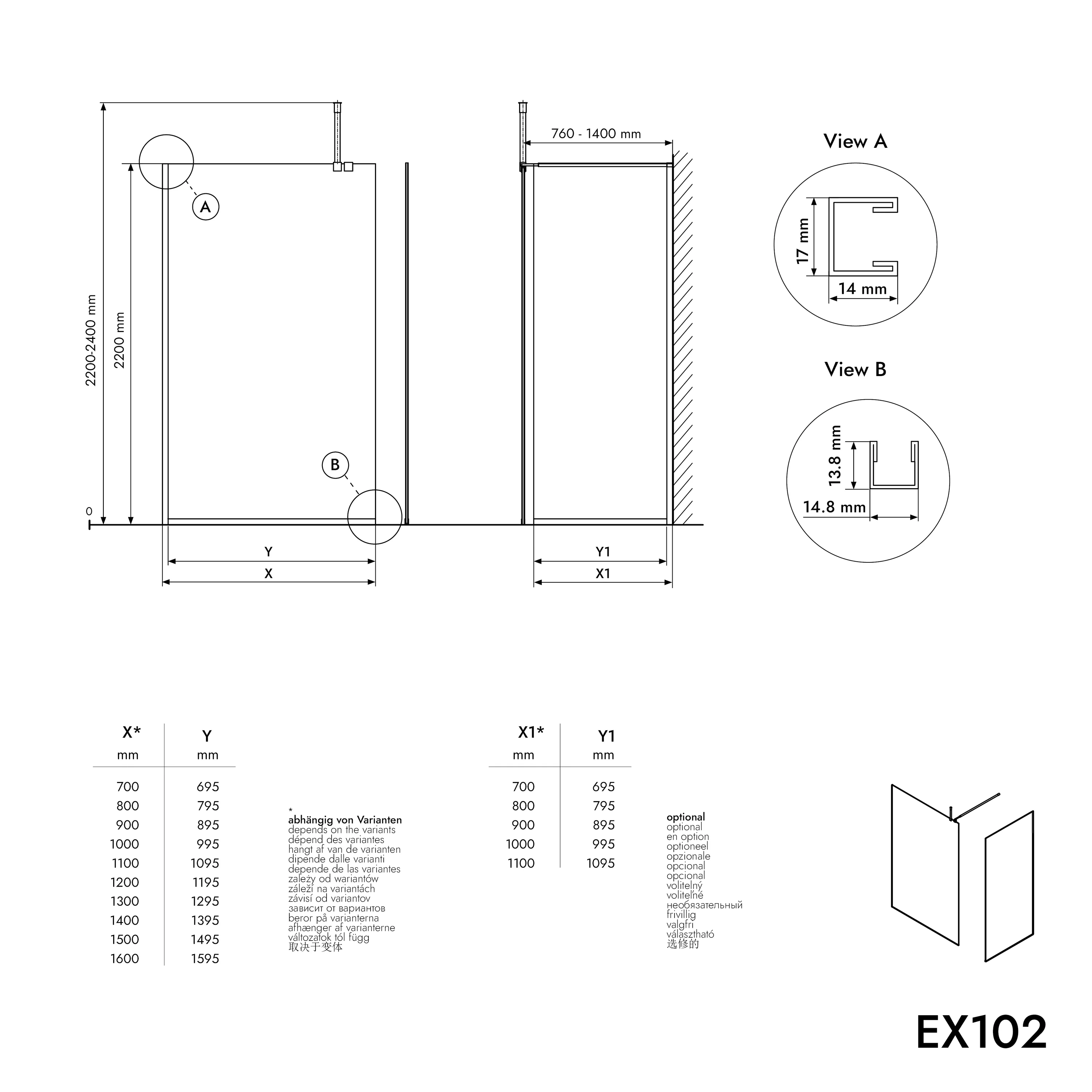 Walk-in bruser EX102 - Image 7