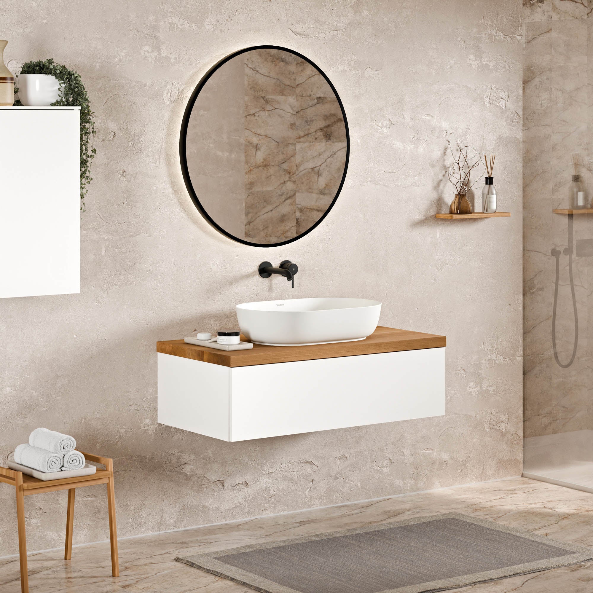 Vaskeskab JUVIA Classic 1 - 100 cm til 160 cm - Image 2
