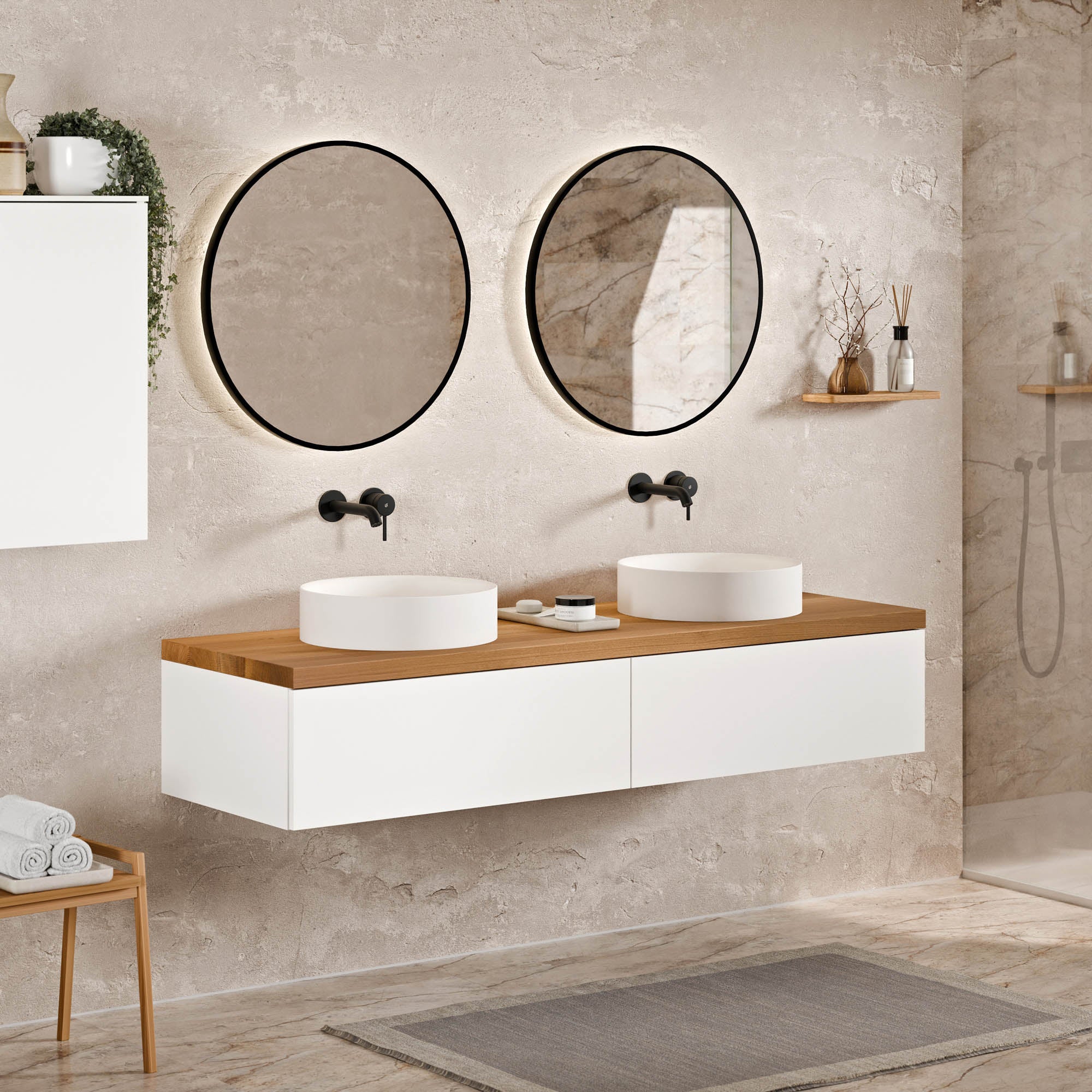 Vaskeskab JUVIA Classic 1 - 100 cm til 160 cm - Image 39