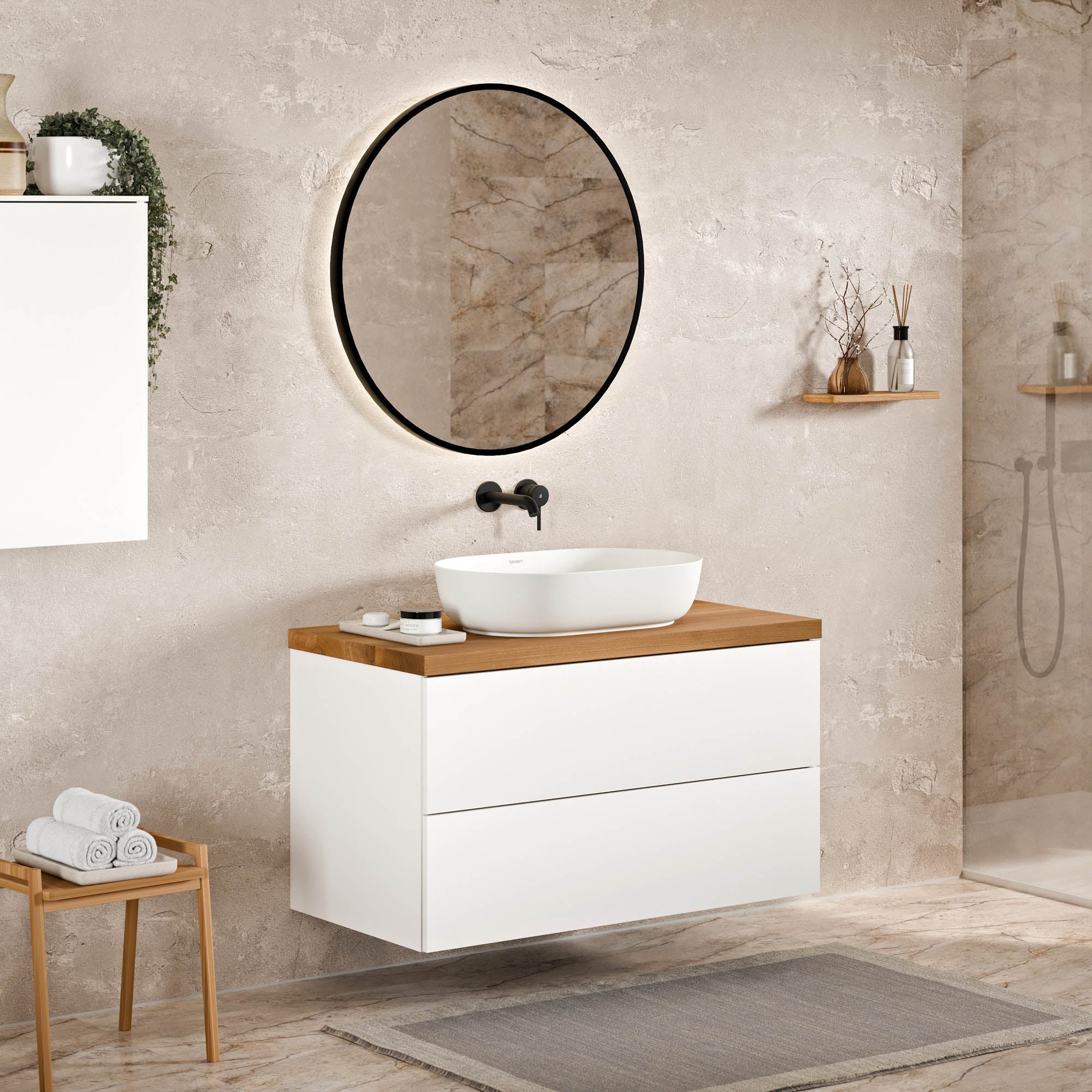 Vaskeskab JUVIA Classic 2 - 100 cm til 160 cm - Image 2