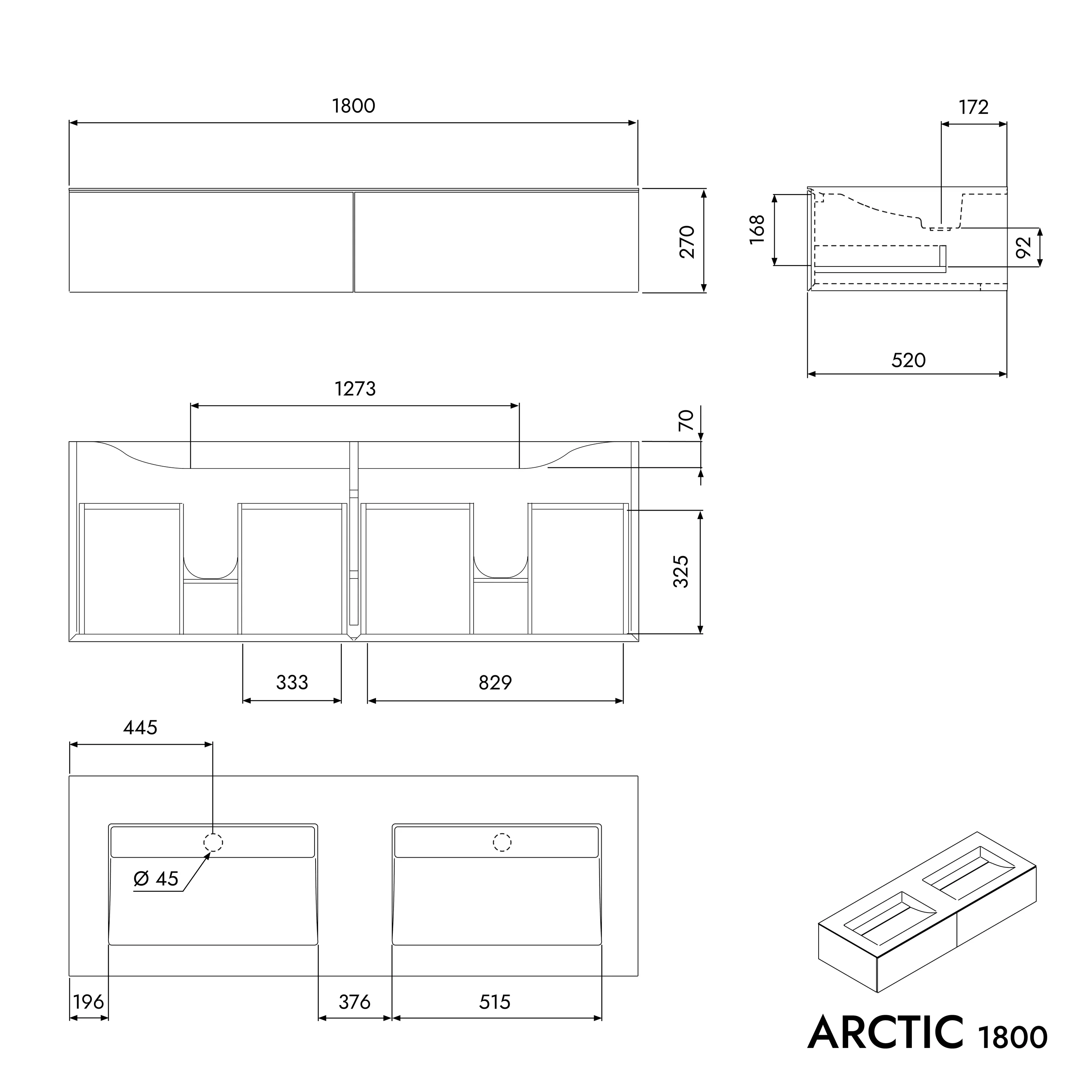 Vaskeskab ARCTIC 1800 - Image 7